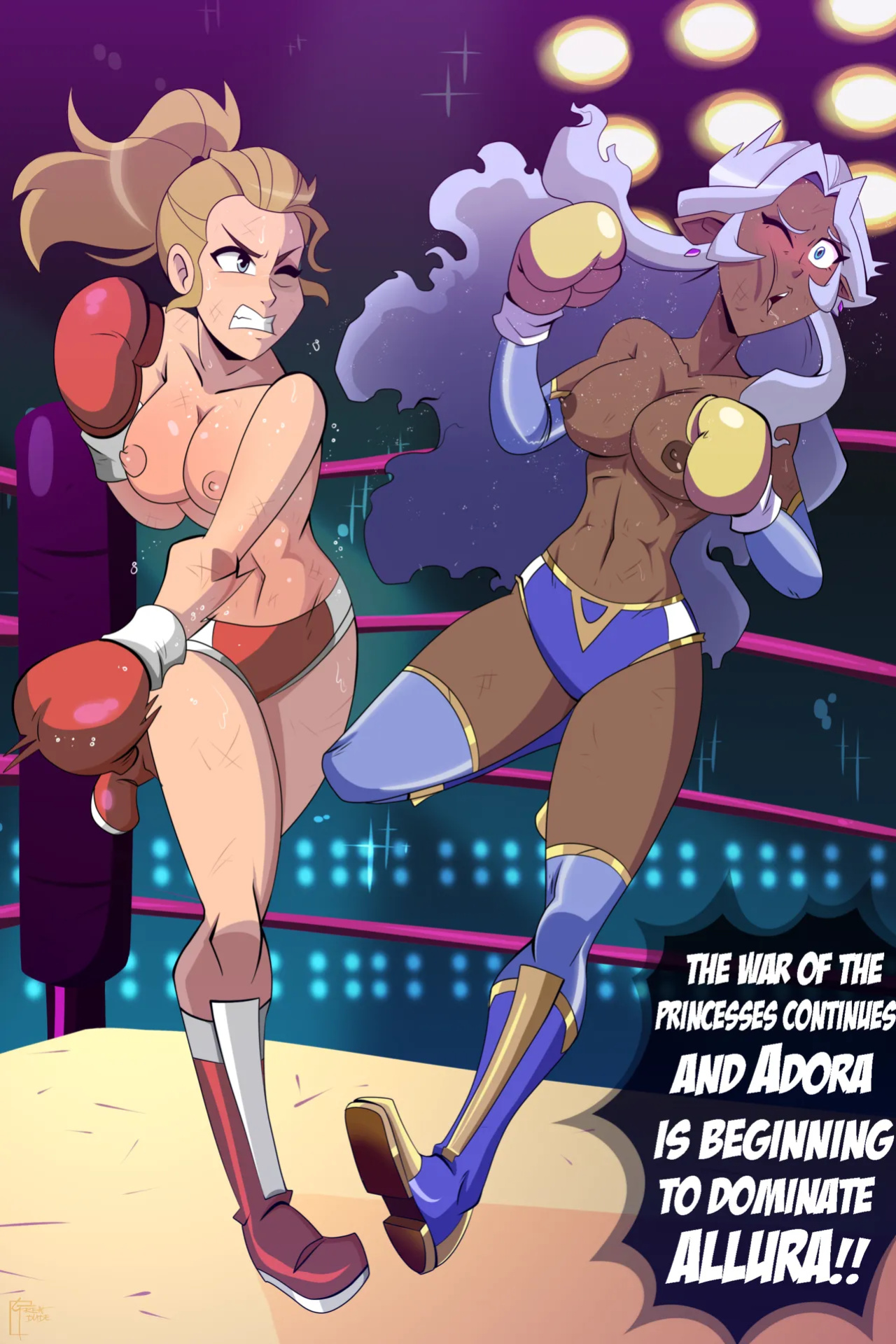 [DRAKE-HERNANDEZ] Adora vs Allura (She-Ra and the Princesses of Power // Voltron: Legendary Defender)