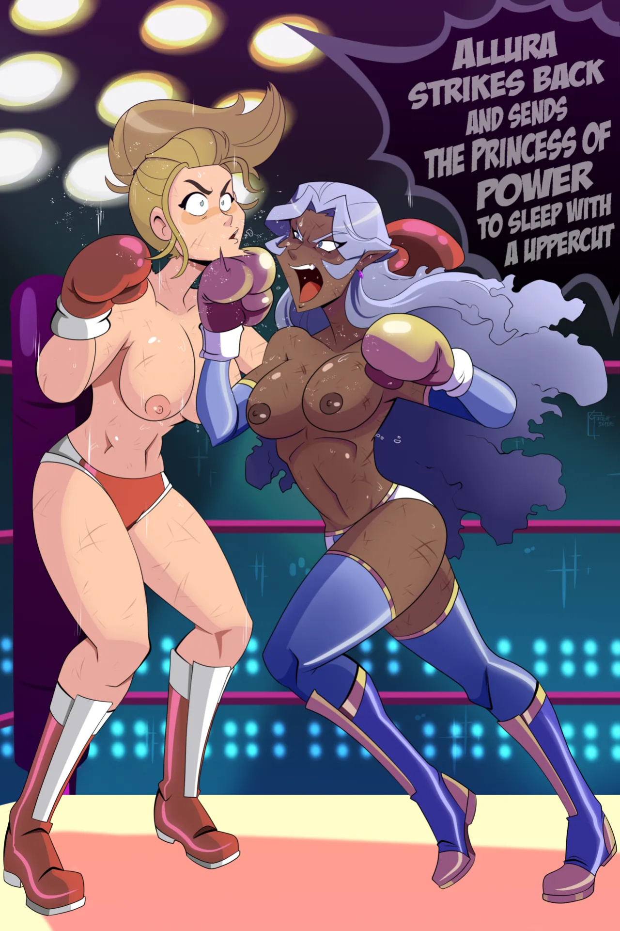 [DRAKE-HERNANDEZ] Adora vs Allura (She-Ra and the Princesses of Power // Voltron: Legendary Defender)