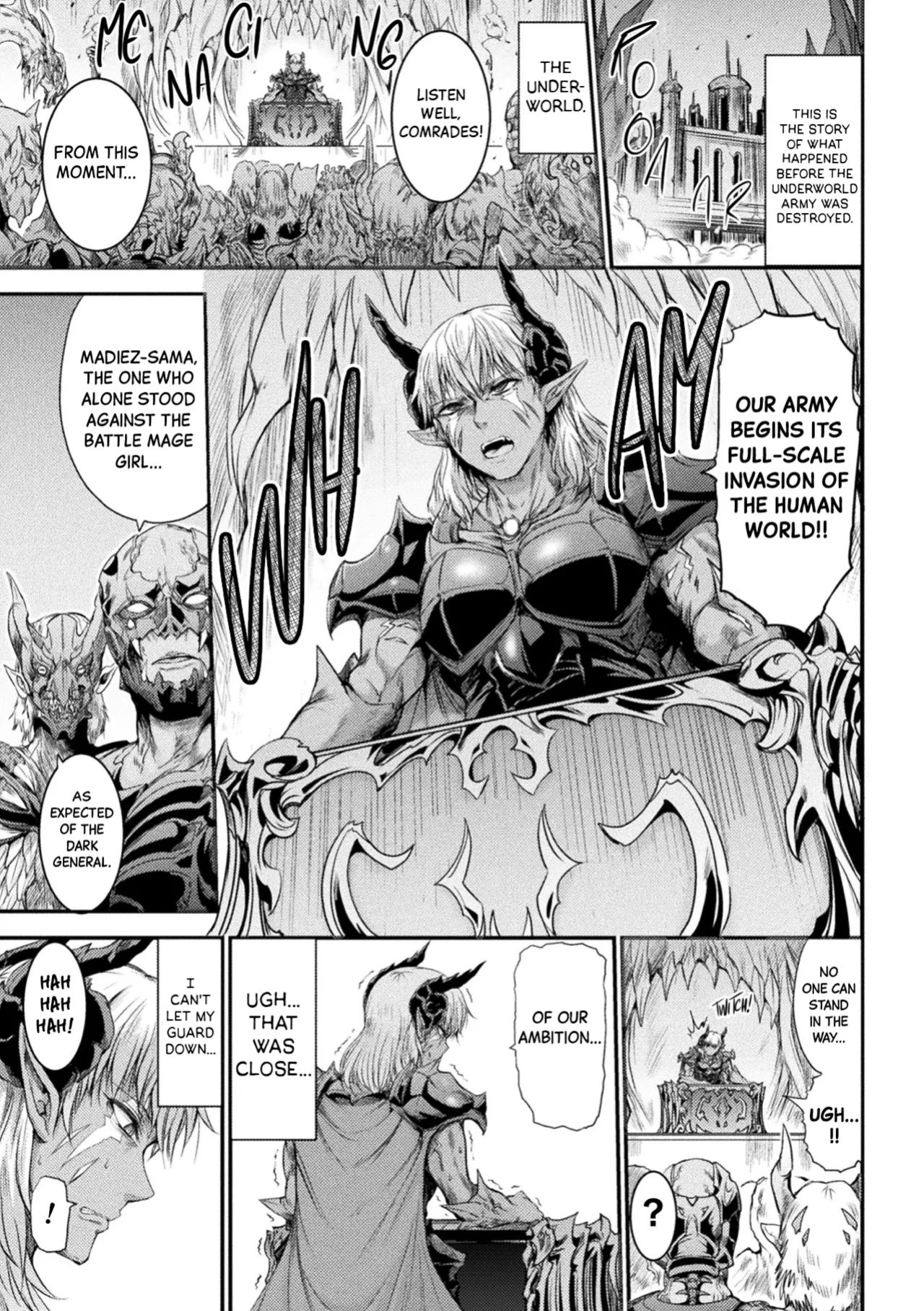 [Wasu] Matou Shoujo Azusa Ch.1-2 (Fallen Fantasy -Ochitaru Gensou-) [Black Grimoires]