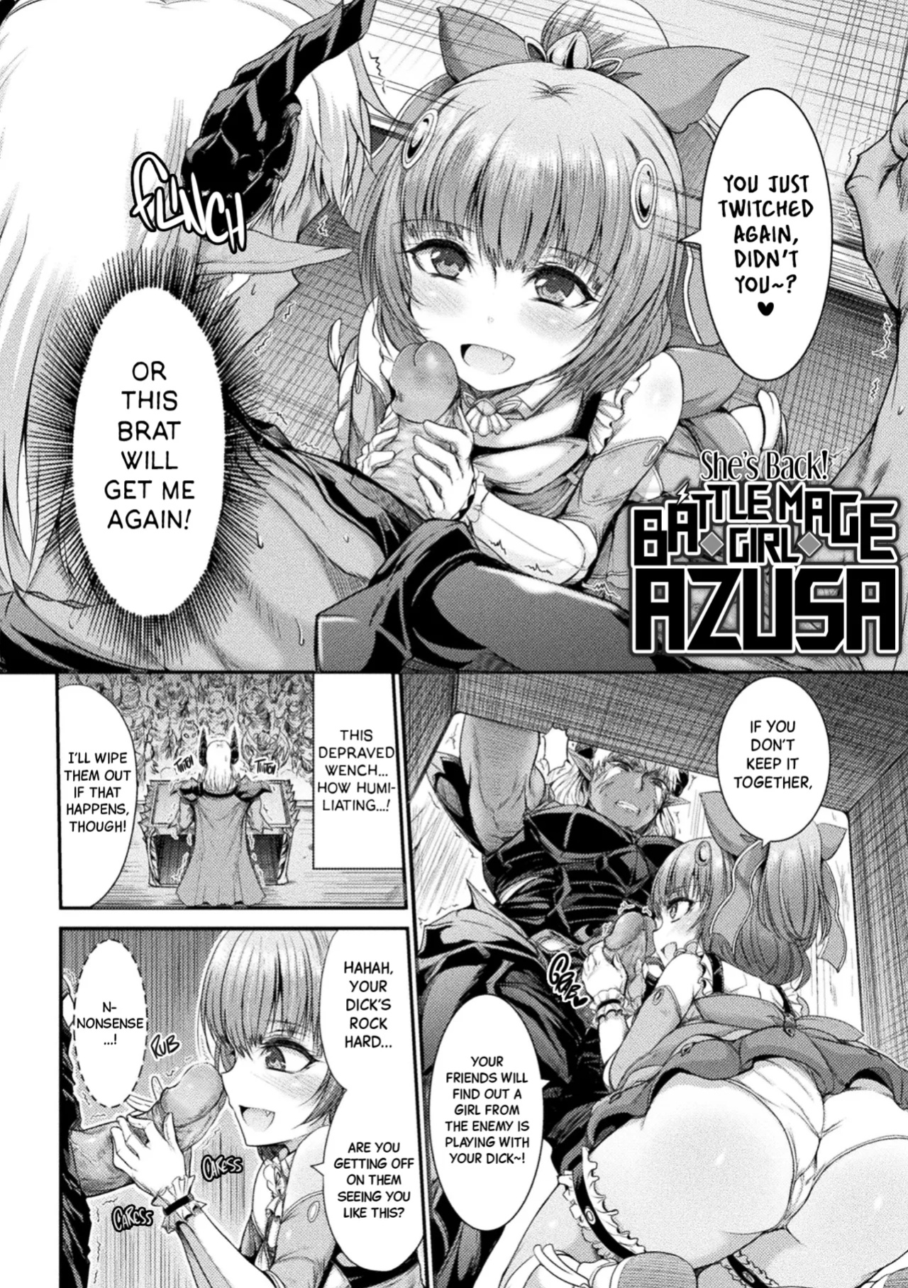 [Wasu] Matou Shoujo Azusa Ch.1-2 (Fallen Fantasy -Ochitaru Gensou-) [Black Grimoires]