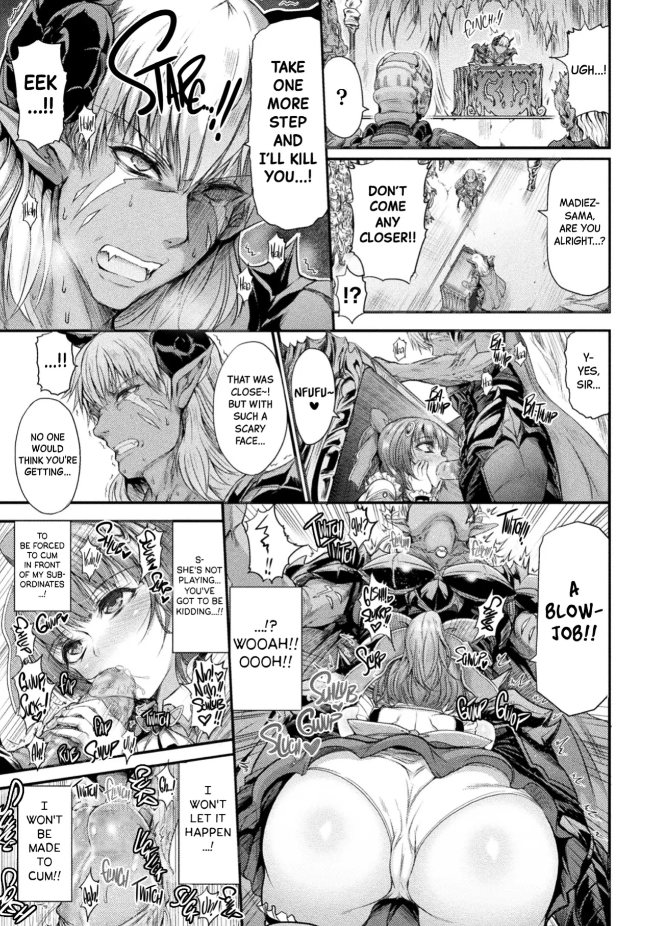 [Wasu] Matou Shoujo Azusa Ch.1-2 (Fallen Fantasy -Ochitaru Gensou-) [Black Grimoires]