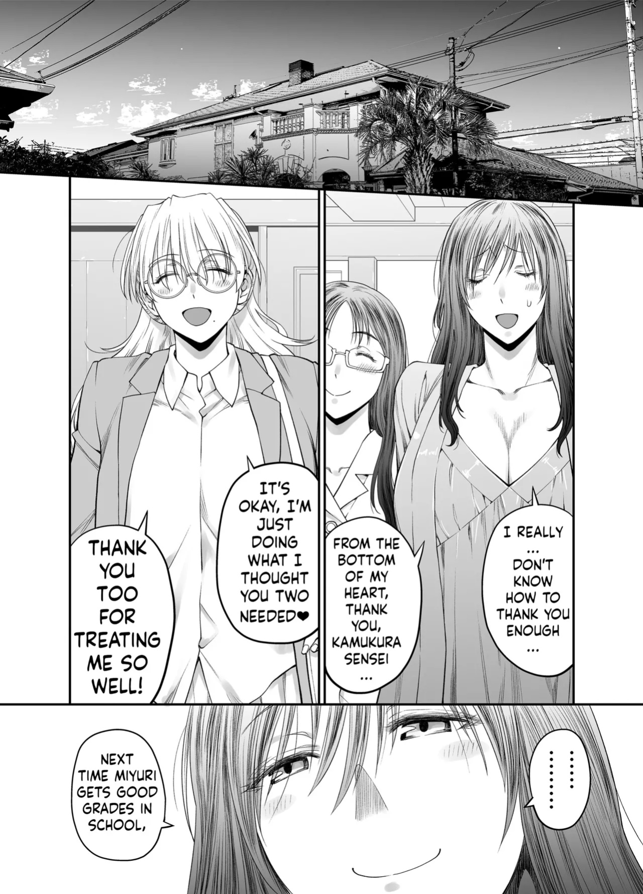 [Botandou (Kio Shimoku)] Zenbu, Sensei no Sei. 2 Kouhen Futanari Jokyoushi ga Seiyoku Bakuhatsu Oyako o Sukkiri Saseru Hanashi.