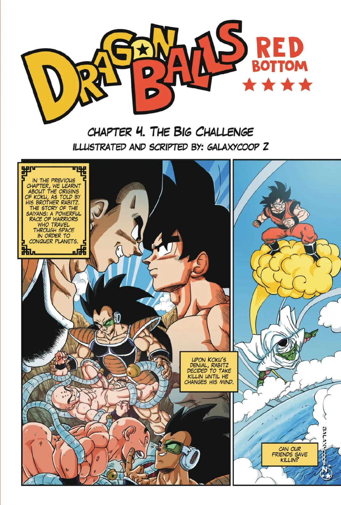 Dragonball Red Bottom 4 Color