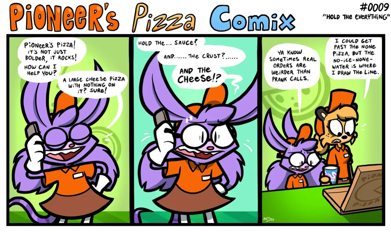 [ENFman] Pioneer's Pizza Comix