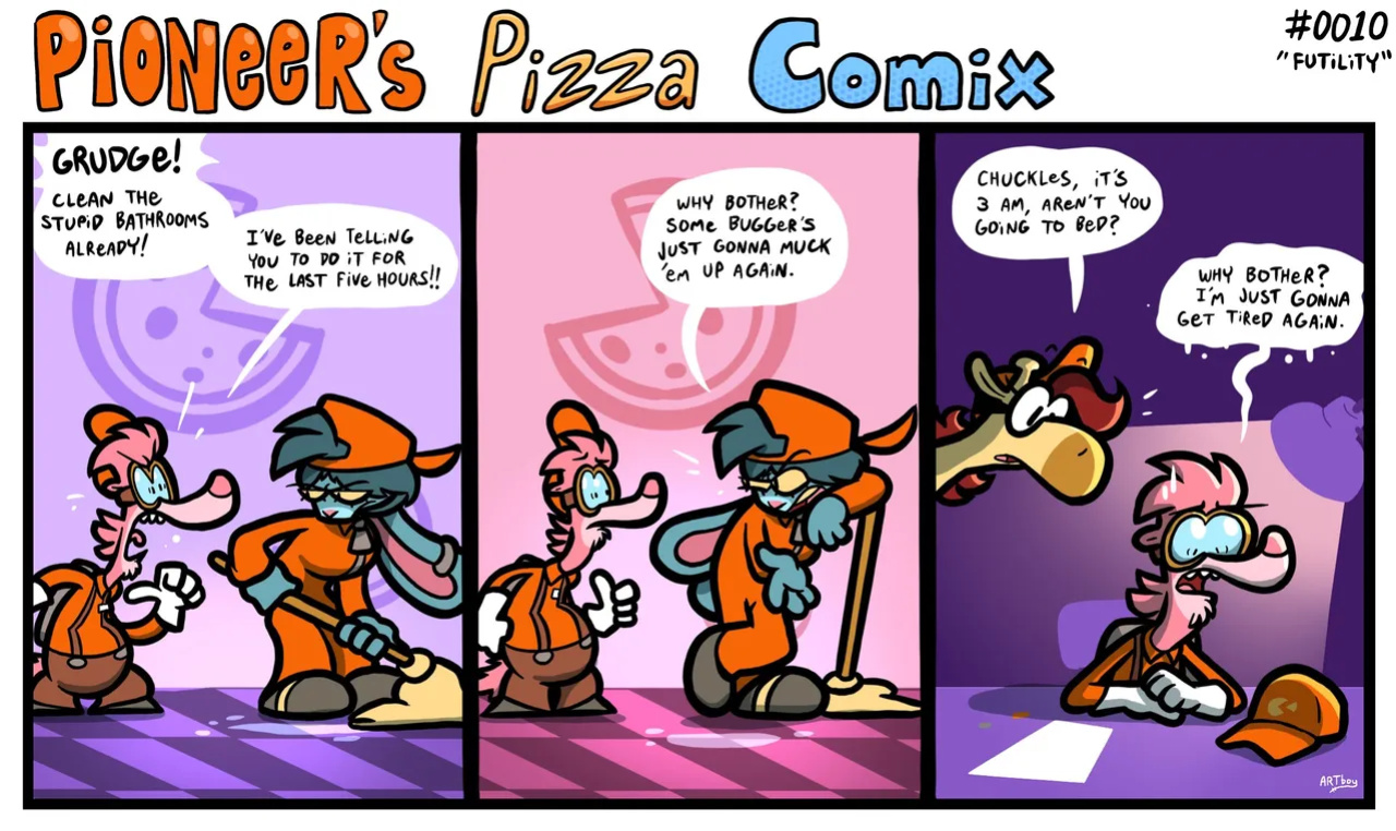 [ENFman] Pioneer's Pizza Comix