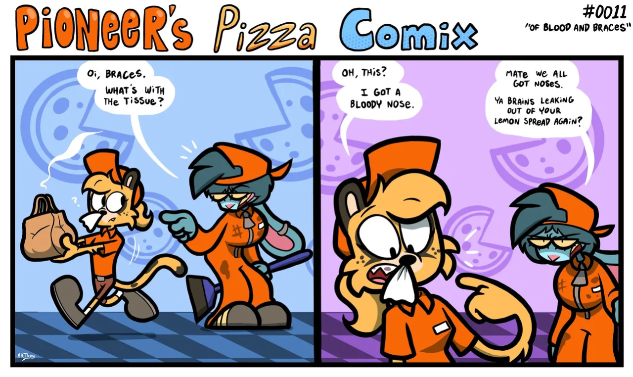 [ENFman] Pioneer's Pizza Comix