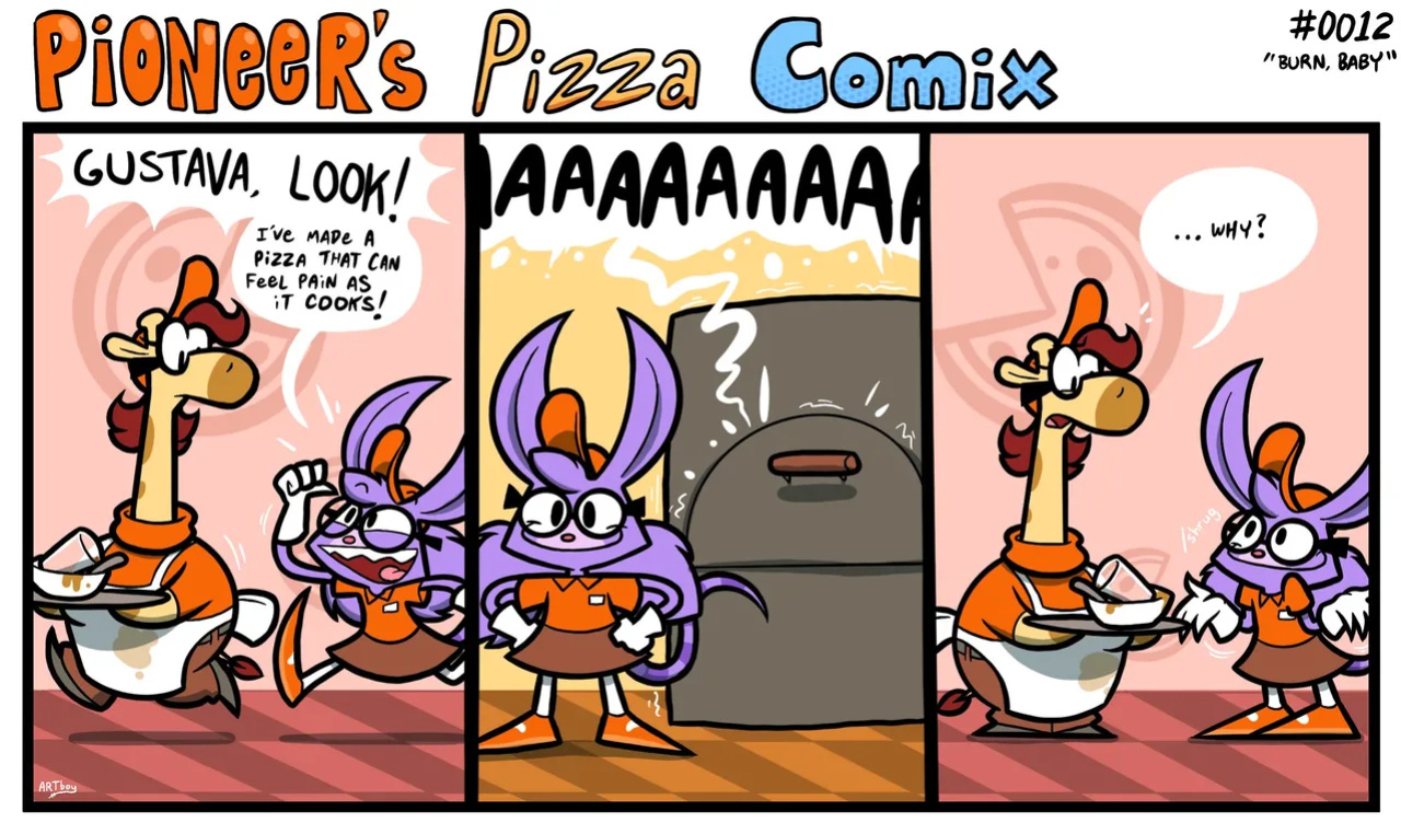 [ENFman] Pioneer's Pizza Comix