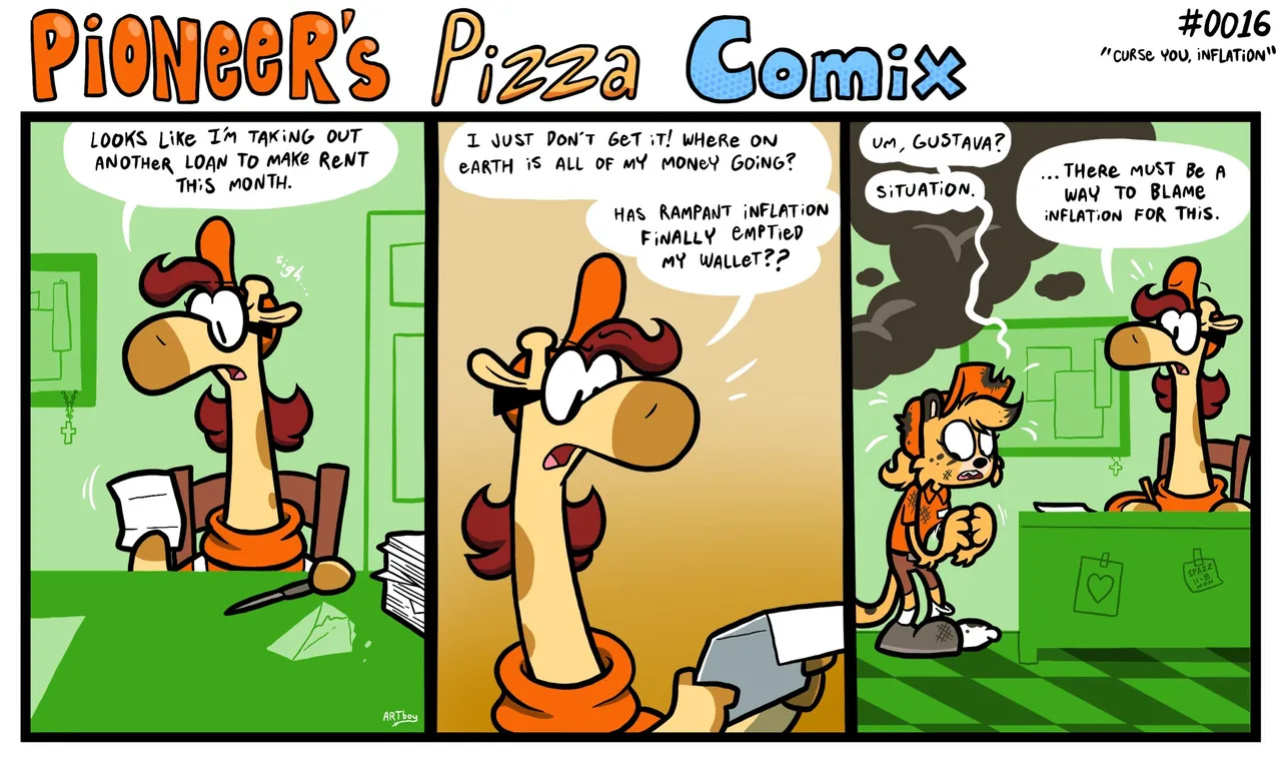 [ENFman] Pioneer's Pizza Comix