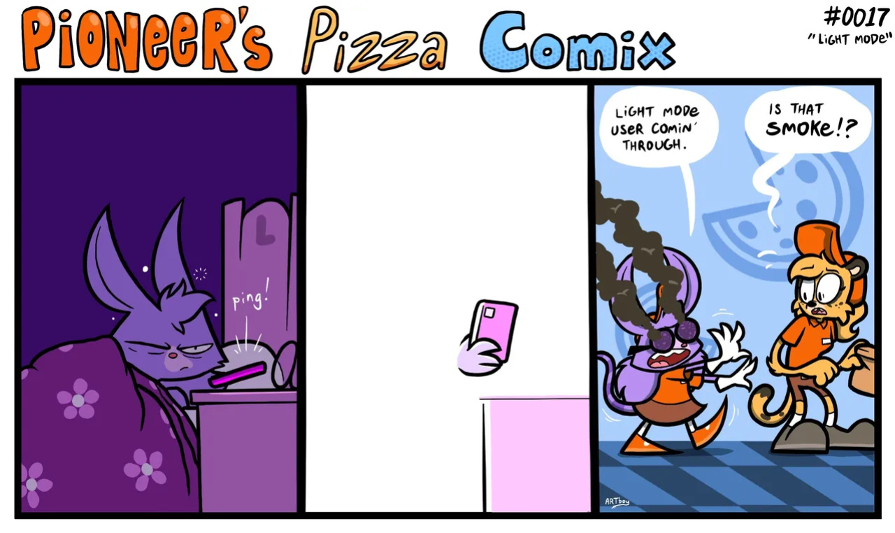 [ENFman] Pioneer's Pizza Comix