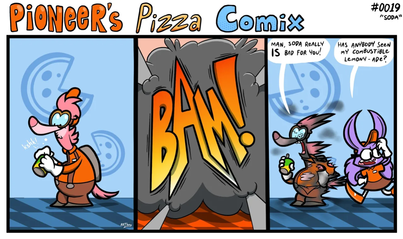 [ENFman] Pioneer's Pizza Comix