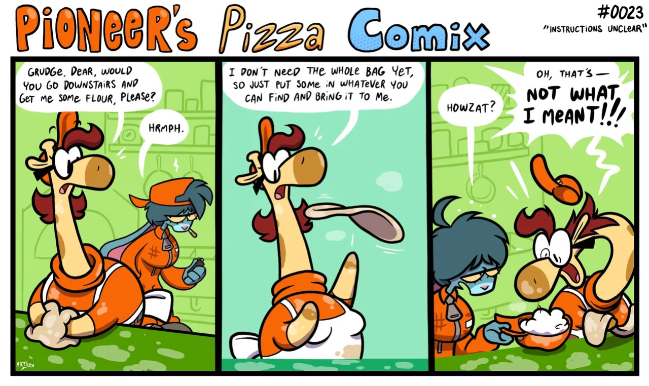 [ENFman] Pioneer's Pizza Comix
