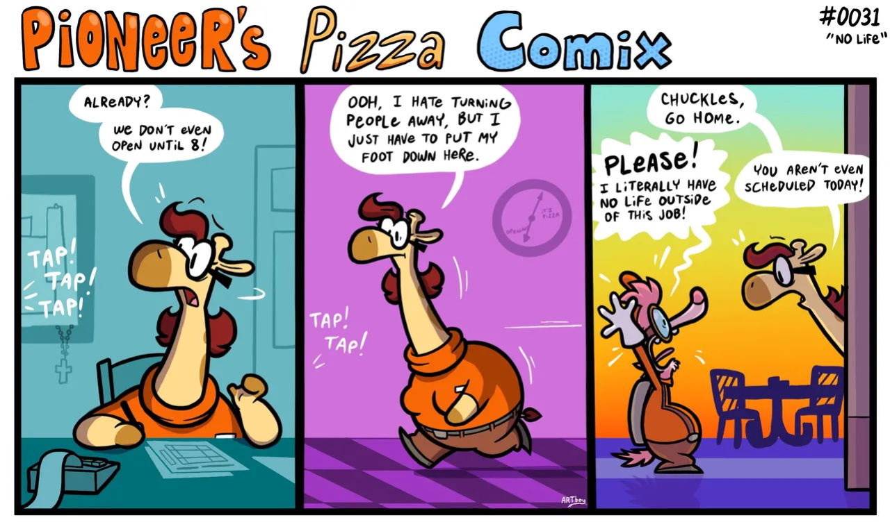 [ENFman] Pioneer's Pizza Comix