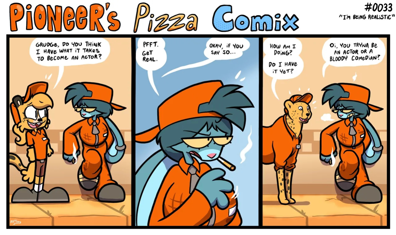 [ENFman] Pioneer's Pizza Comix