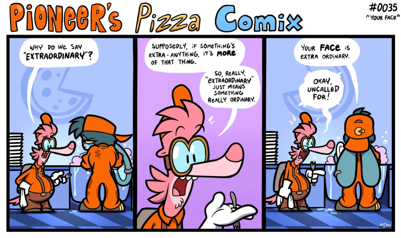 [ENFman] Pioneer's Pizza Comix
