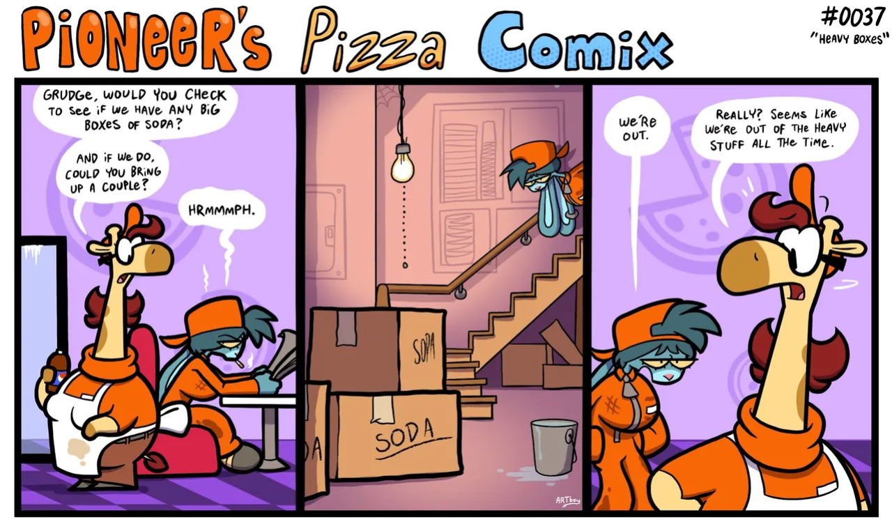[ENFman] Pioneer's Pizza Comix