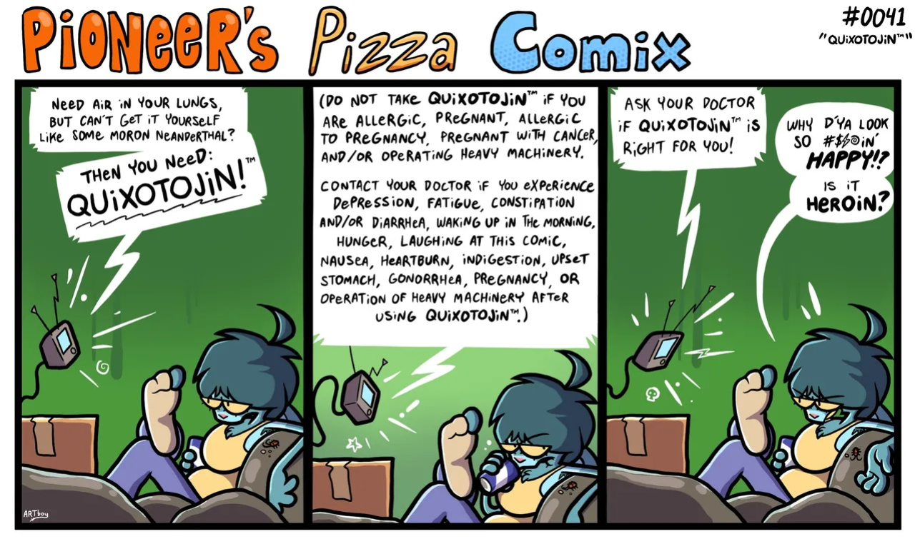 [ENFman] Pioneer's Pizza Comix