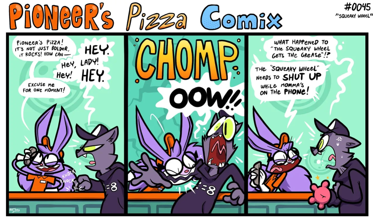 [ENFman] Pioneer's Pizza Comix