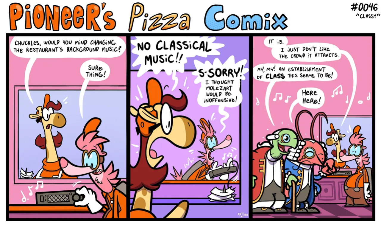 [ENFman] Pioneer's Pizza Comix