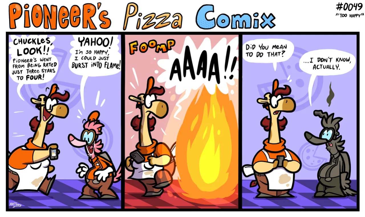 [ENFman] Pioneer's Pizza Comix