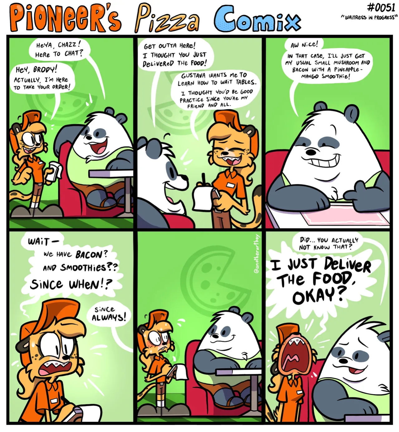 [ENFman] Pioneer's Pizza Comix