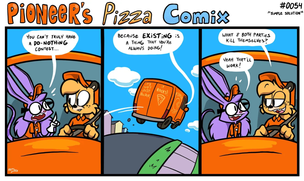 [ENFman] Pioneer's Pizza Comix