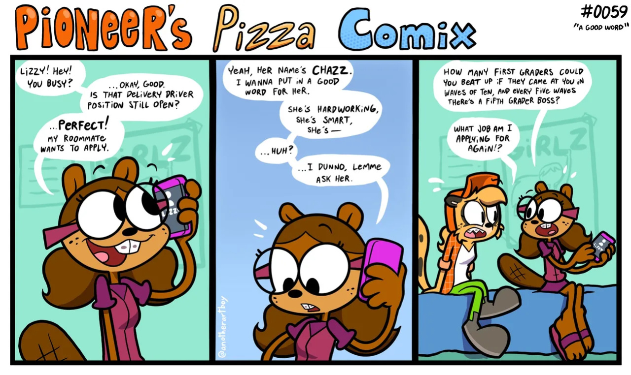 [ENFman] Pioneer's Pizza Comix