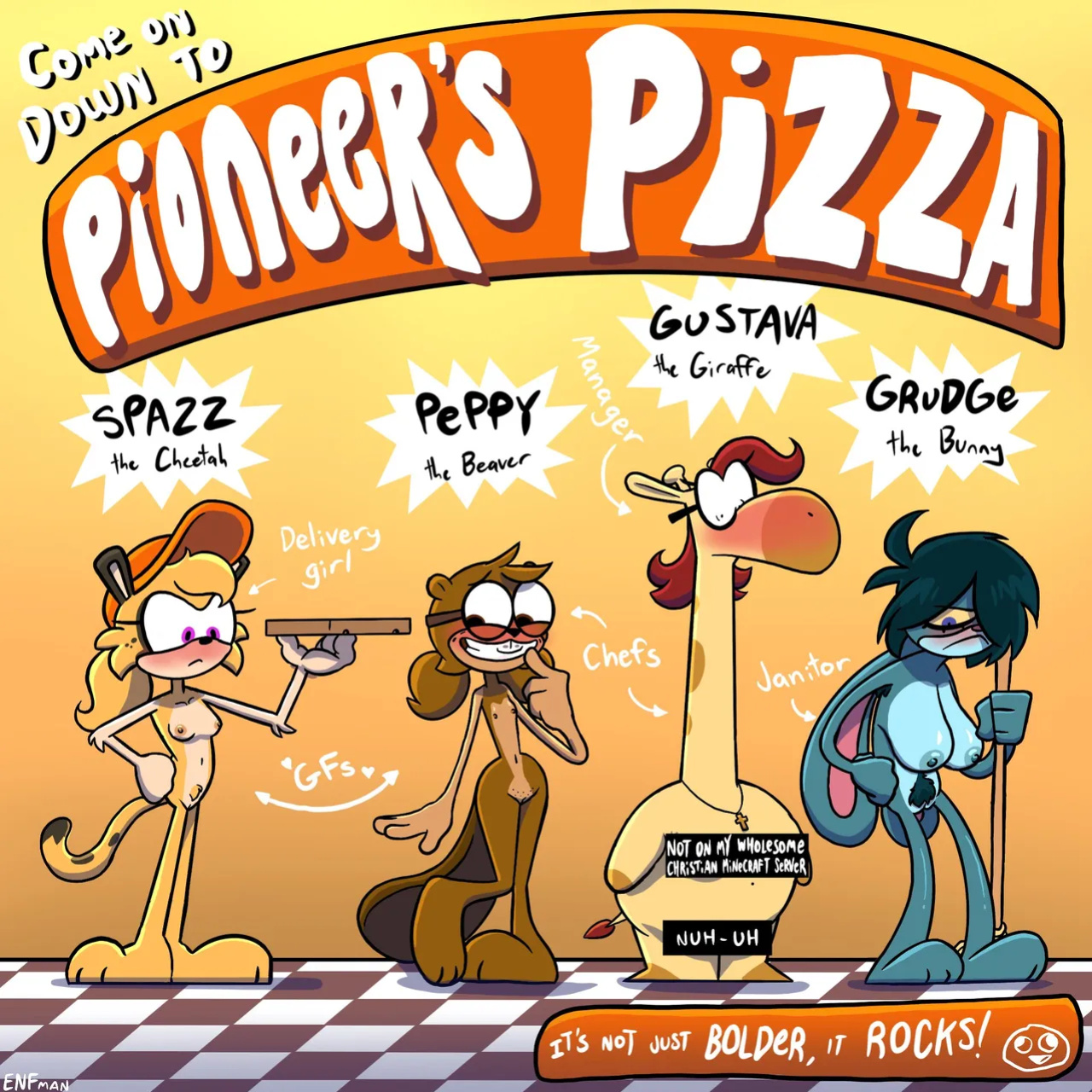 [ENFman] Pioneer's Pizza Comix
