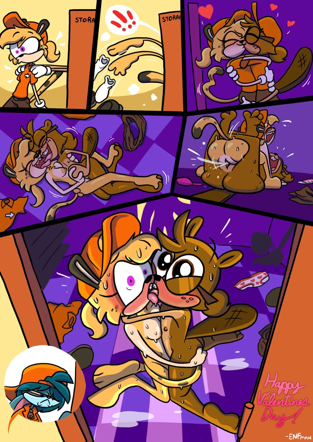 [ENFman] Pioneer's Pizza Comix
