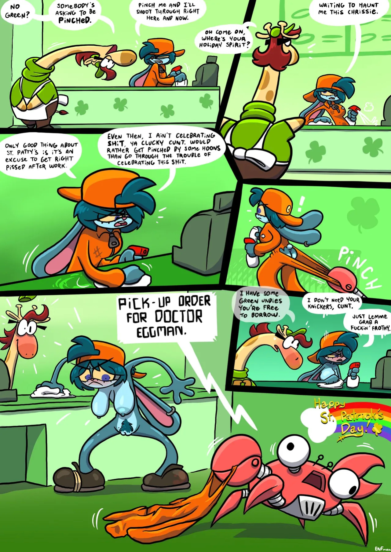 [ENFman] Pioneer's Pizza Comix