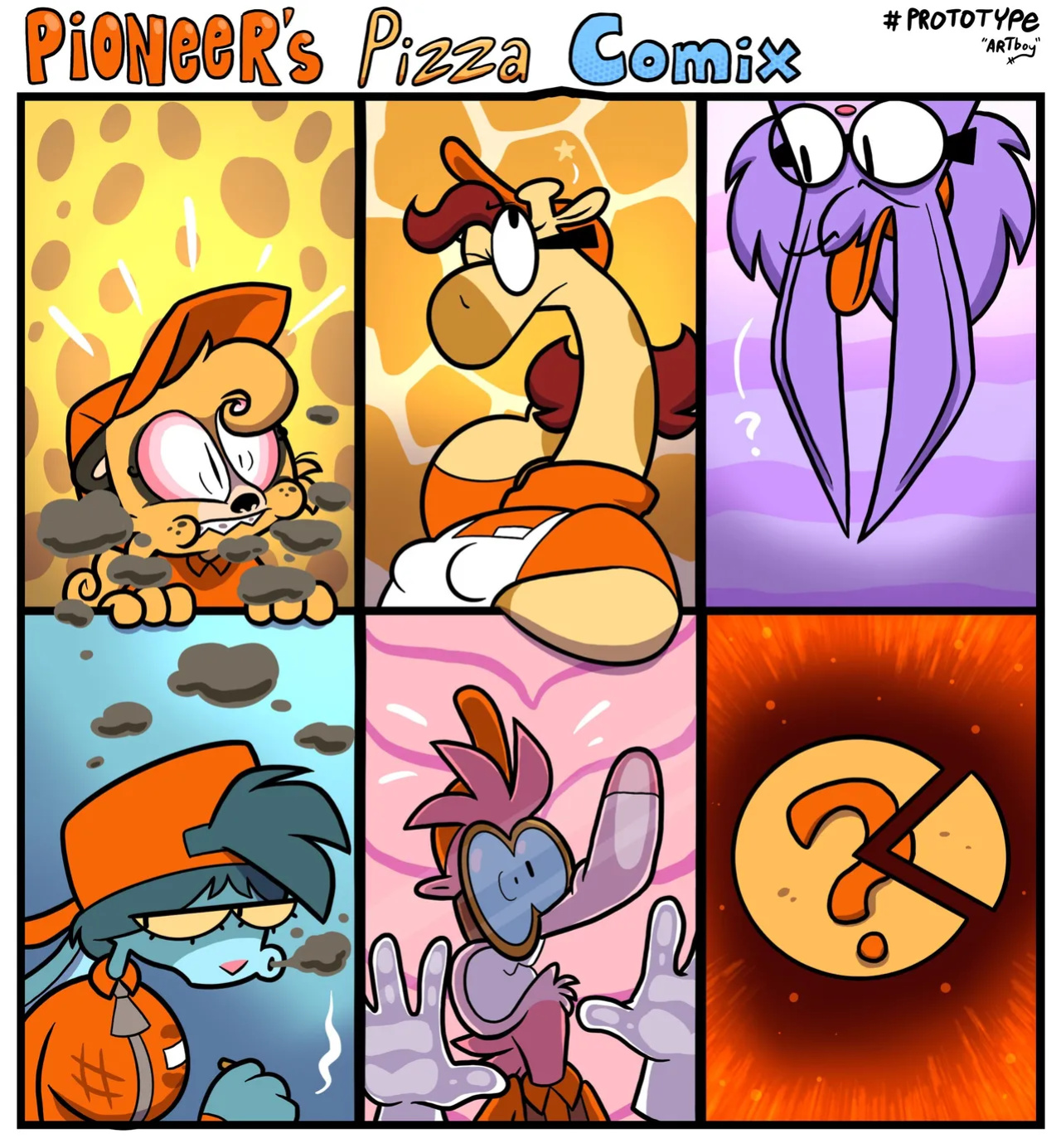[ENFman] Pioneer's Pizza Comix