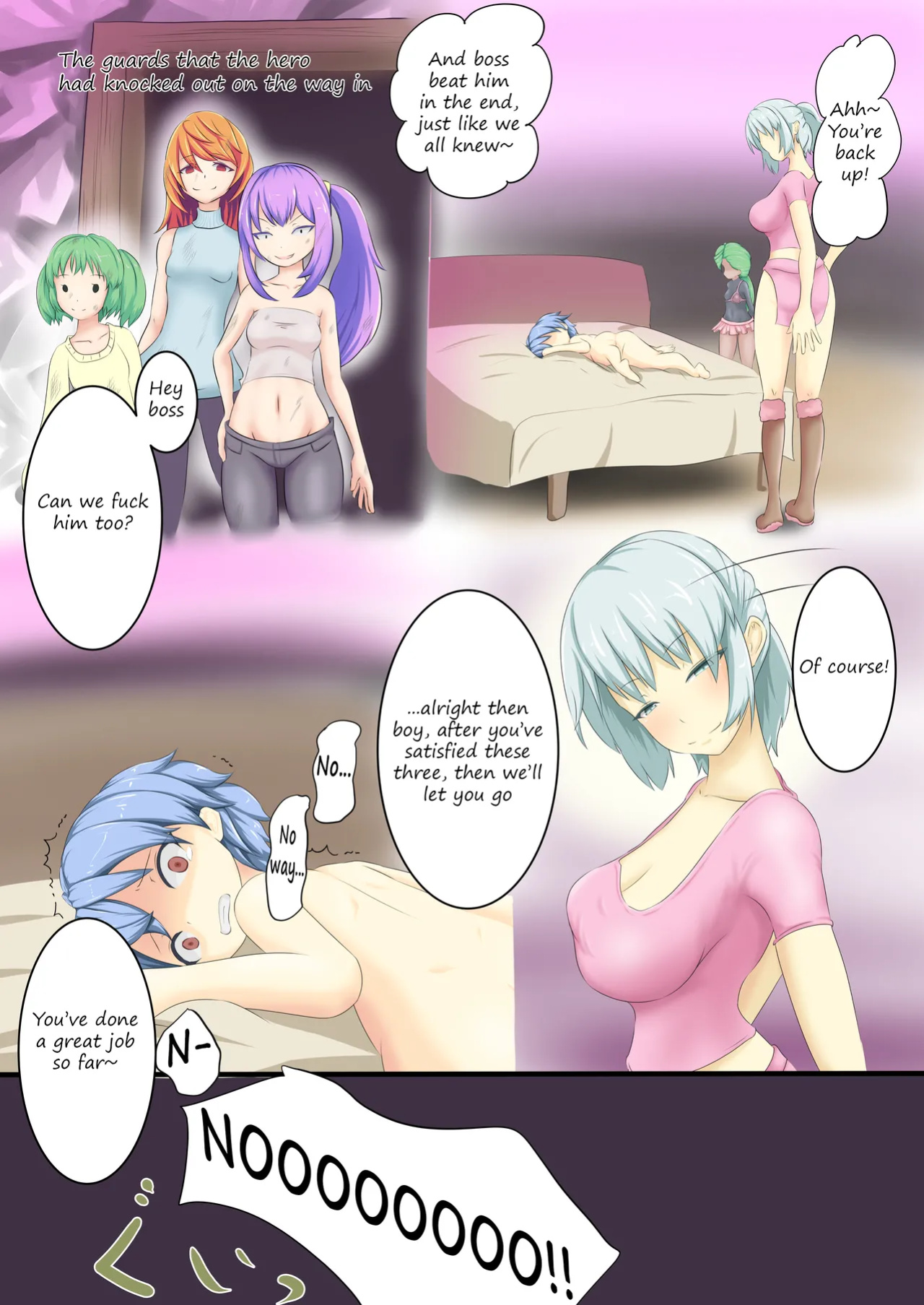 [Dew] A story about a hero being defeated by a female thief