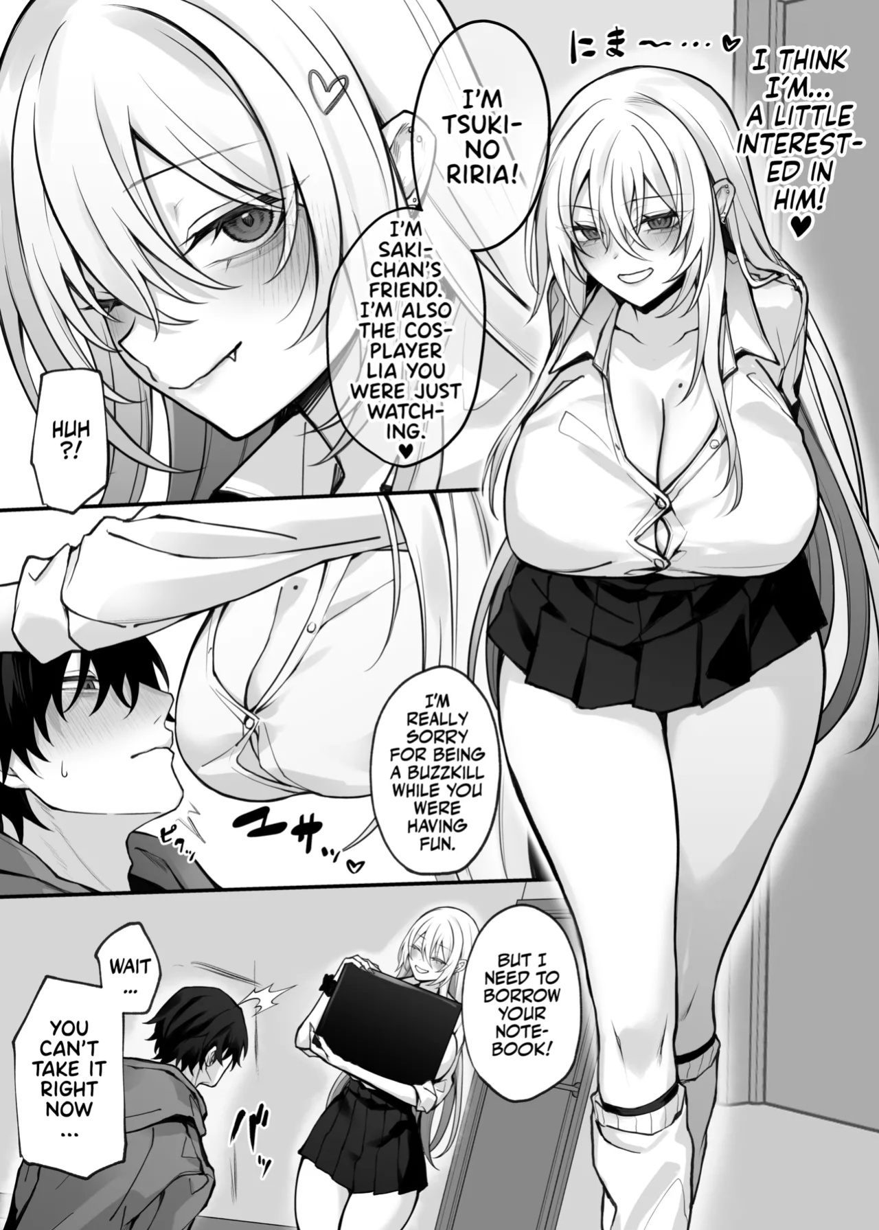 [Niikyuu (Luku)] Imouto no Tomodachi ga Akogare no G-Cup Gal Cosplayer Datta Hanashi | My Little Sister's Friend was my G-Cup Cosplayer Oshi! [Team Rabu2]