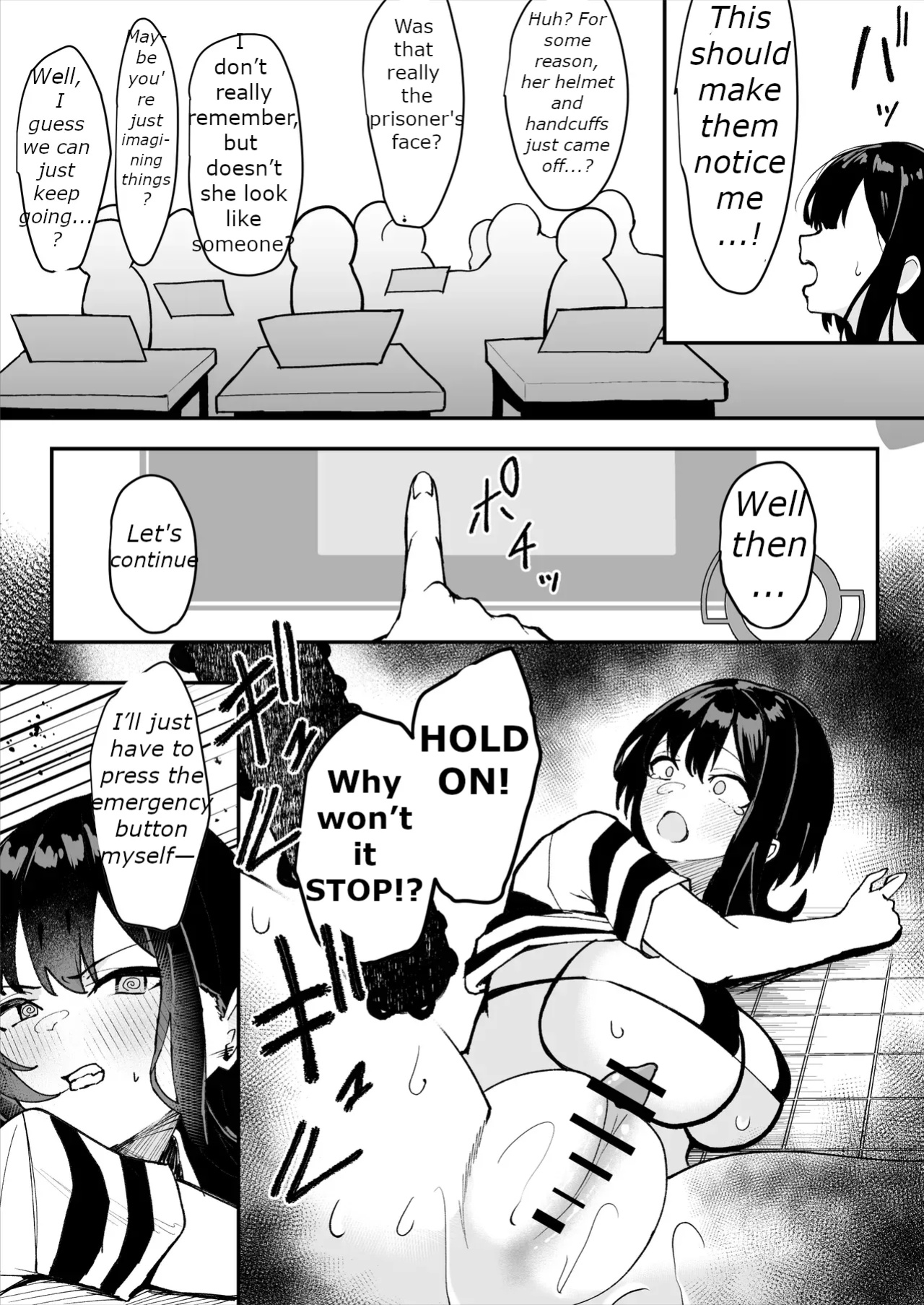 [MTL] [Sarugasso Koubou (Sarugasso)] The Story of a Gloomy Execution Officer Who Accidentally Sensation-Blocks Her Own Pussy