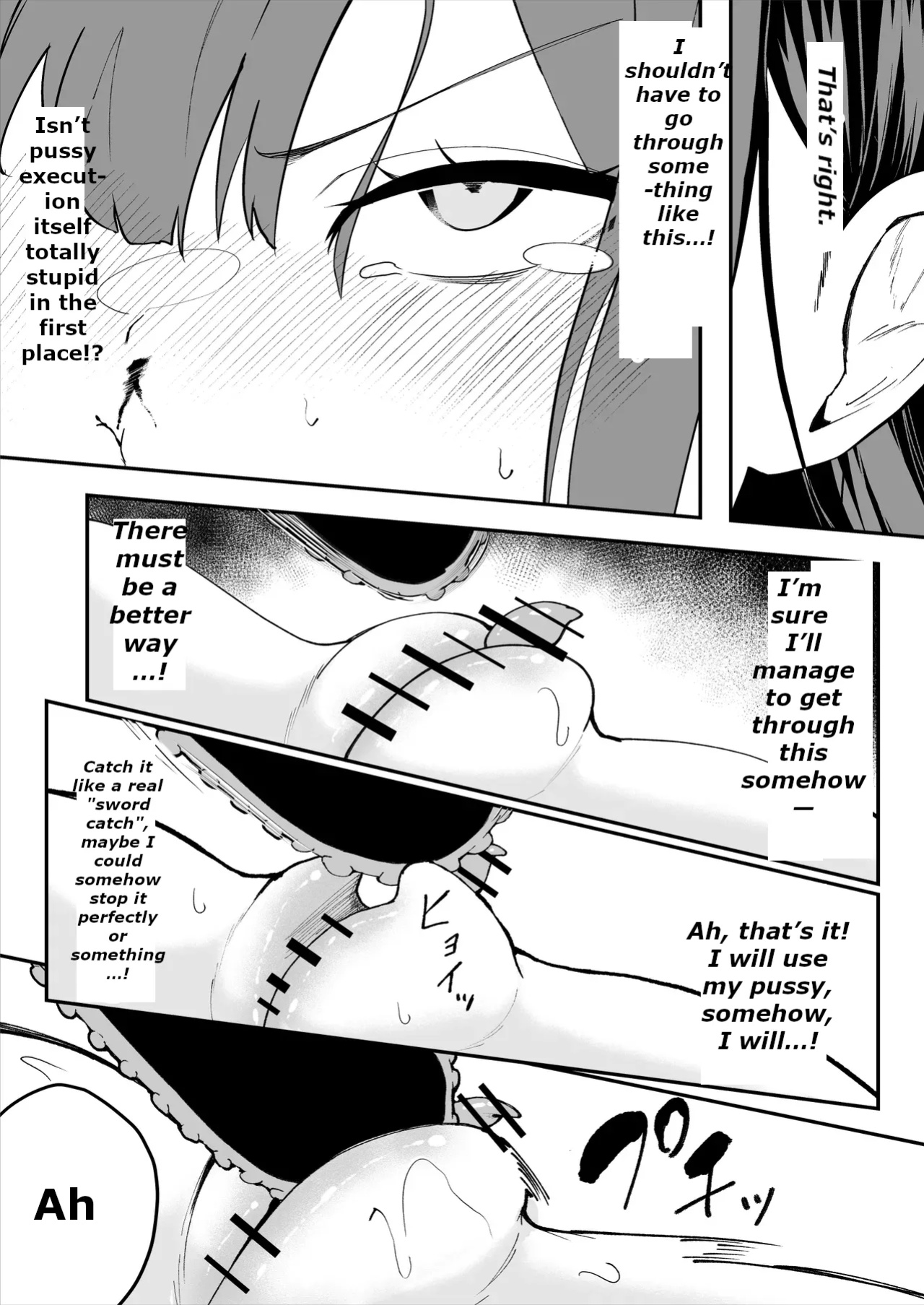 [MTL] [Sarugasso Koubou (Sarugasso)] The Story of a Gloomy Execution Officer Who Accidentally Sensation-Blocks Her Own Pussy