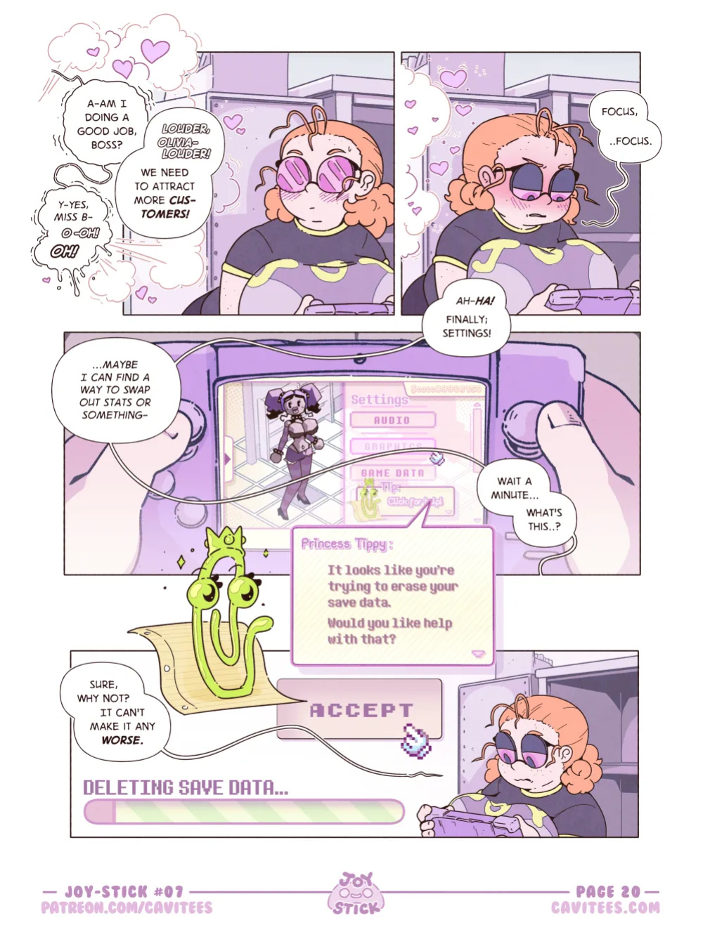 Joy-Stick 7: New Game Girl