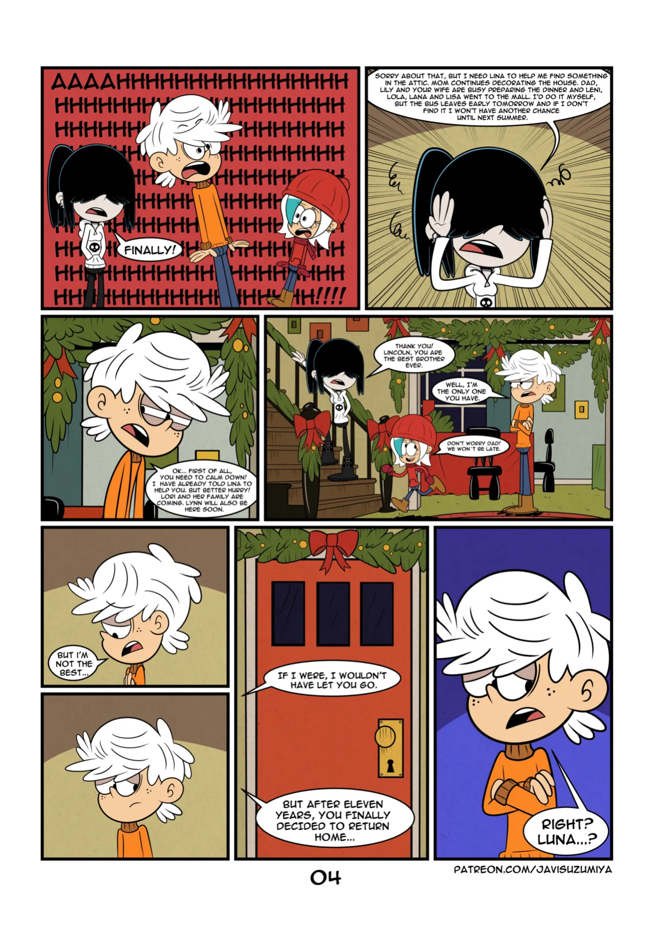 [JaviSuzumiya] It's (Not) Your Fault (The Loud House) + (Bonus H Scene)