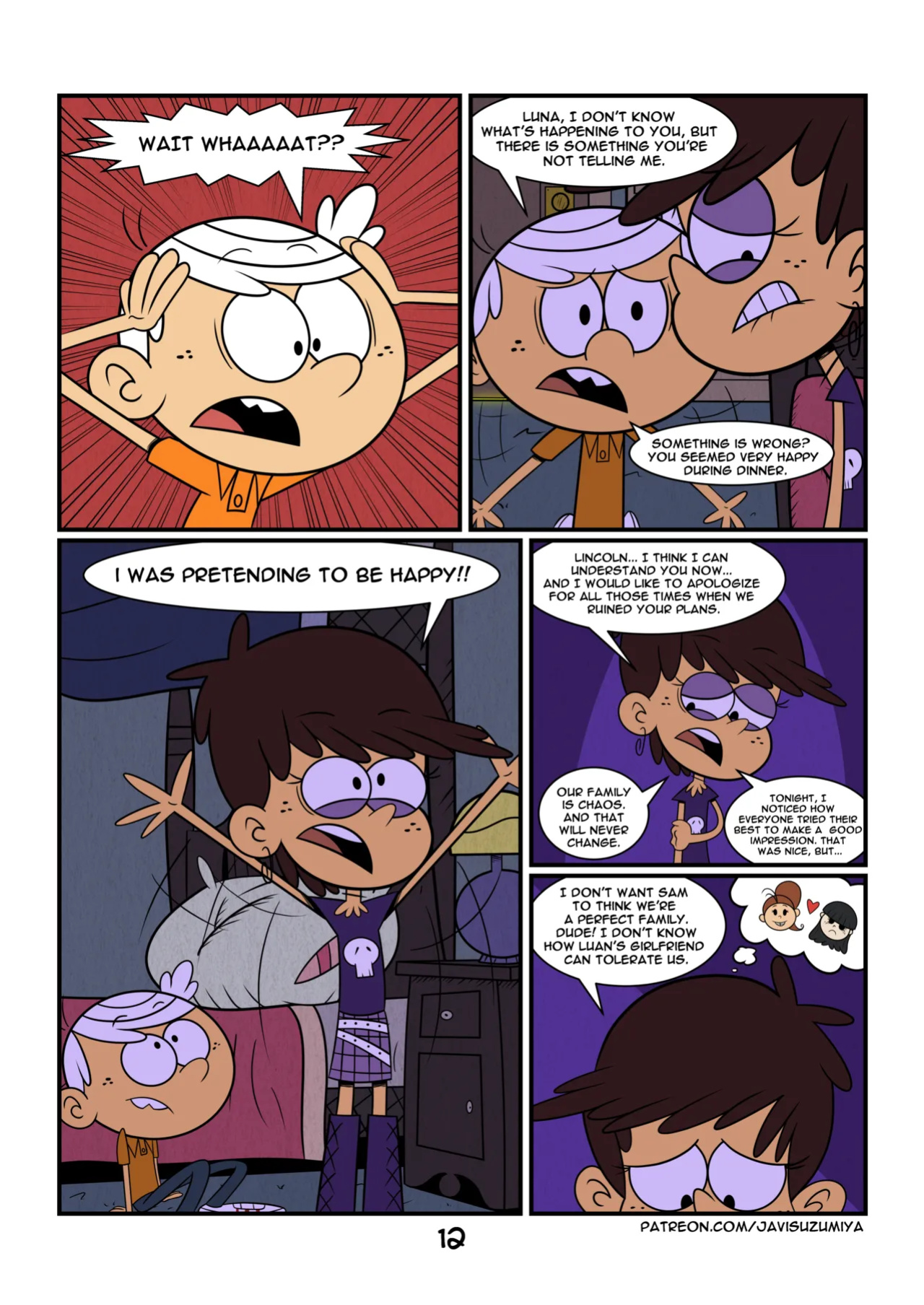 [JaviSuzumiya] It's (Not) Your Fault (The Loud House) + (Bonus H Scene)