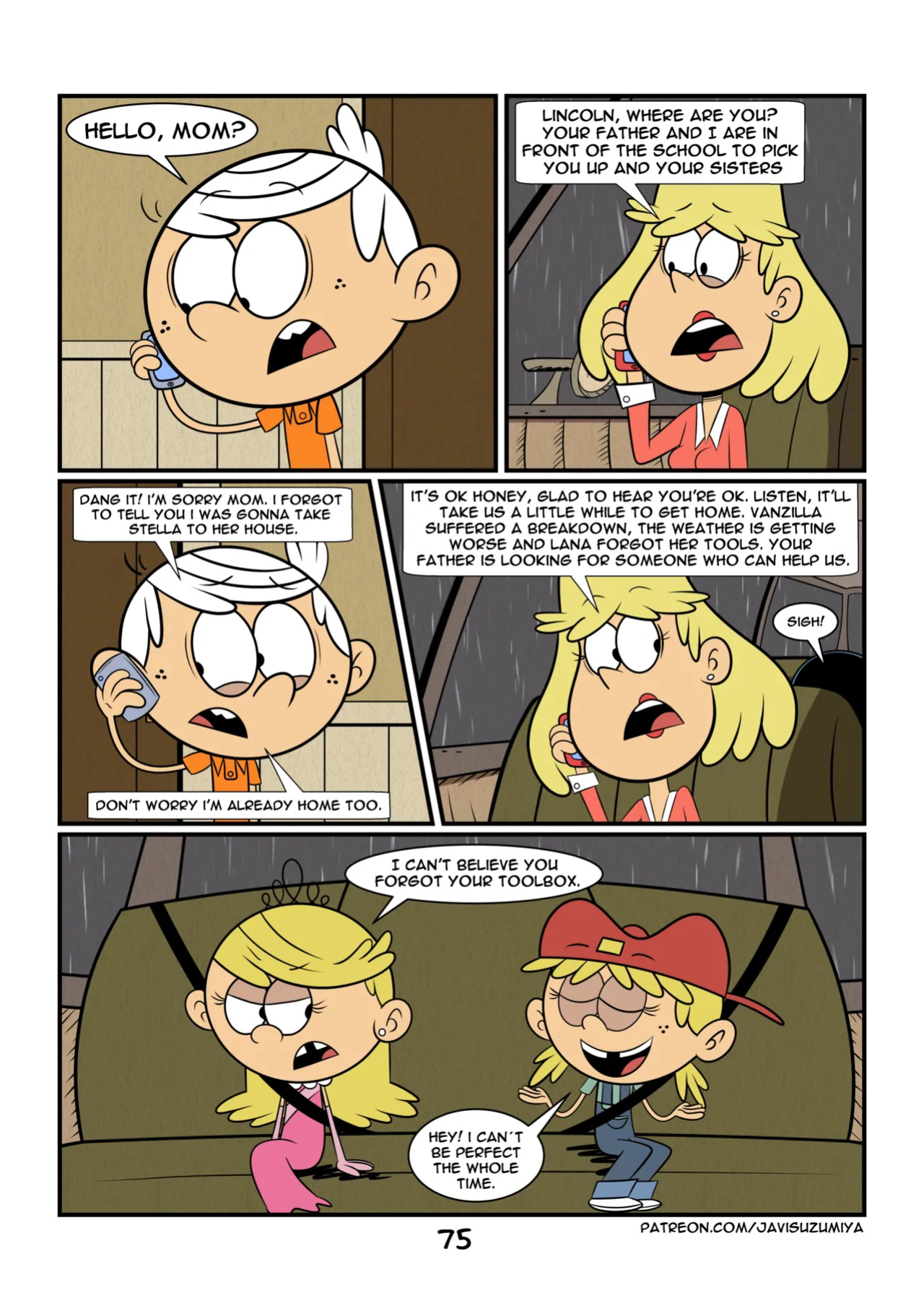 [JaviSuzumiya] It's (Not) Your Fault (The Loud House) + (Bonus H Scene)