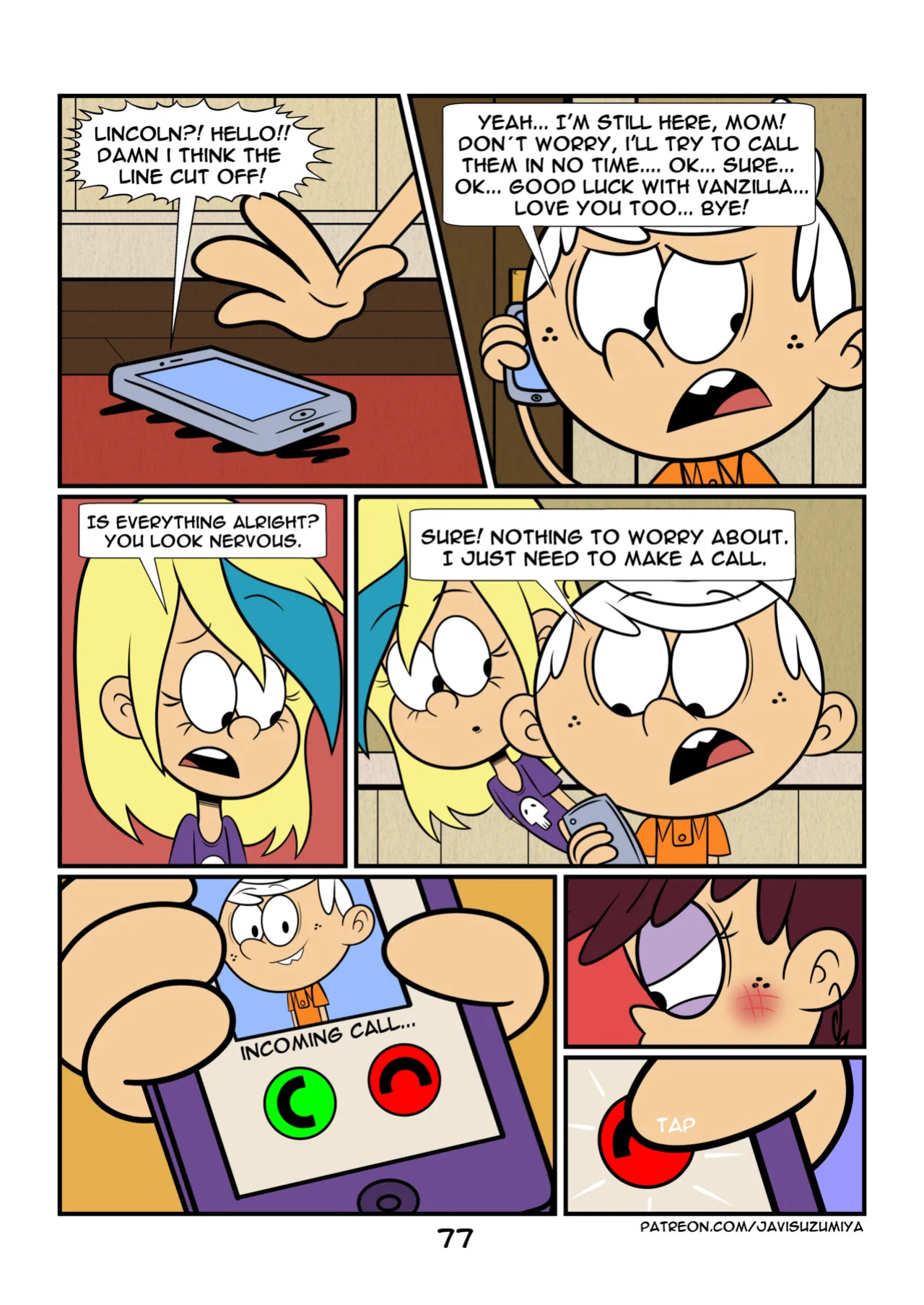 [JaviSuzumiya] It's (Not) Your Fault (The Loud House) + (Bonus H Scene)