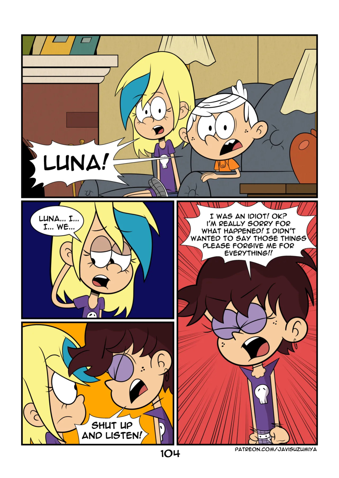 [JaviSuzumiya] It's (Not) Your Fault (The Loud House) + (Bonus H Scene)