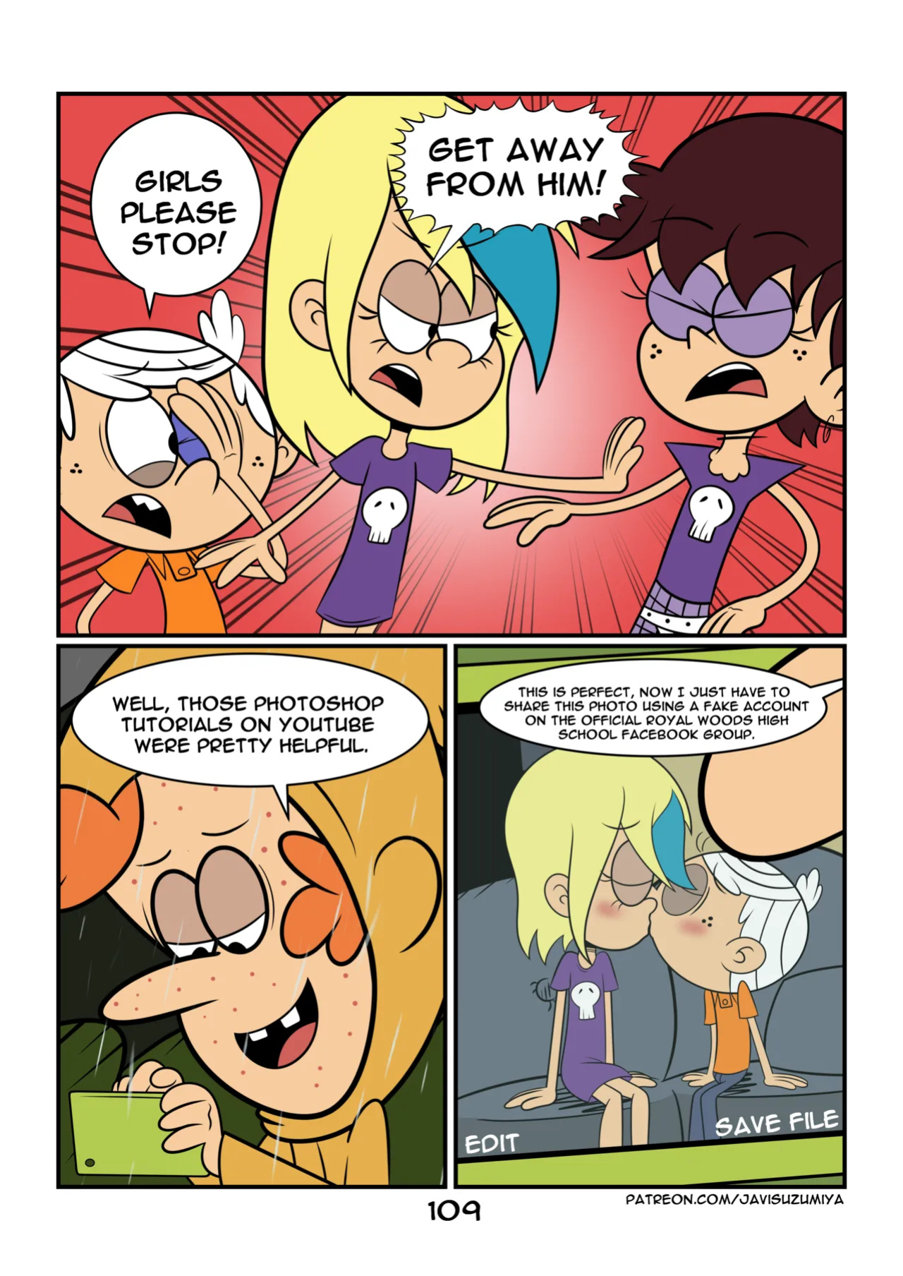 [JaviSuzumiya] It's (Not) Your Fault (The Loud House) + (Bonus H Scene)
