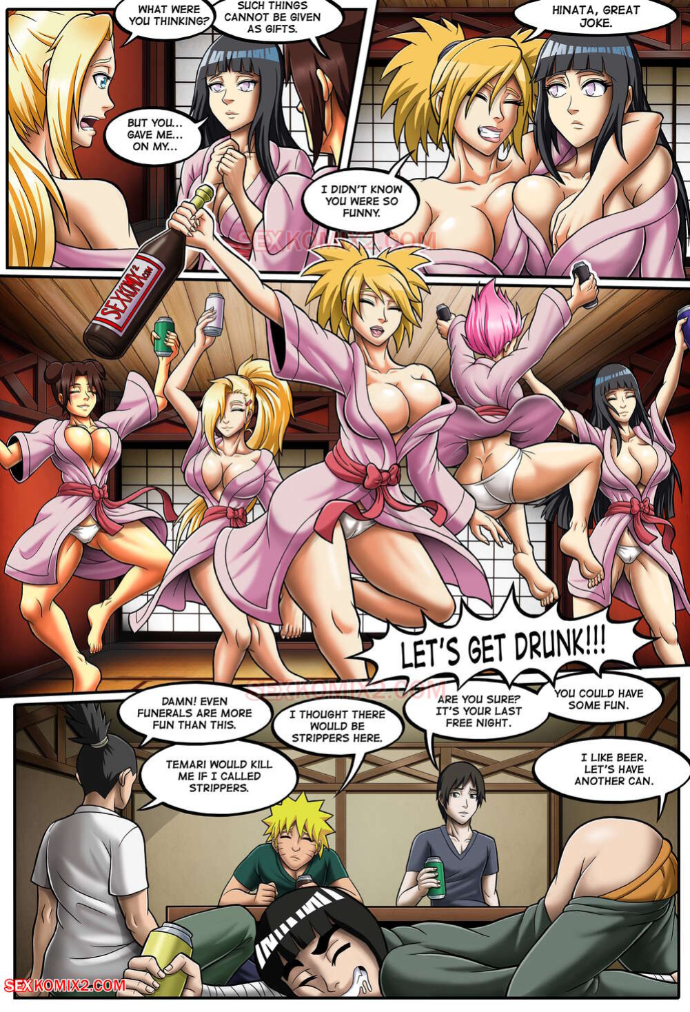[sexkomix2.com] Naruto. Henparty. Part 2.