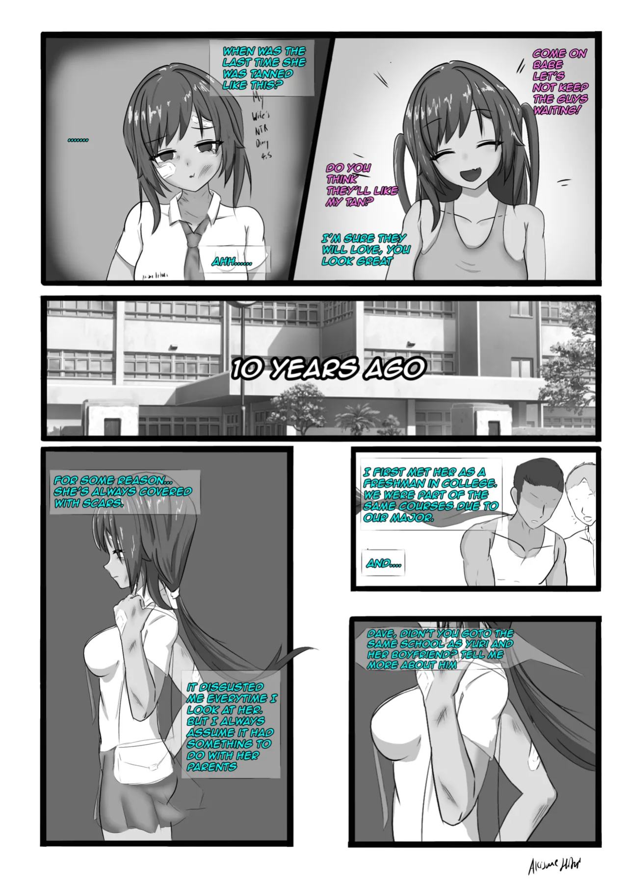 (AkisaeHitori) My Wife's NTR Diary 1 to 4