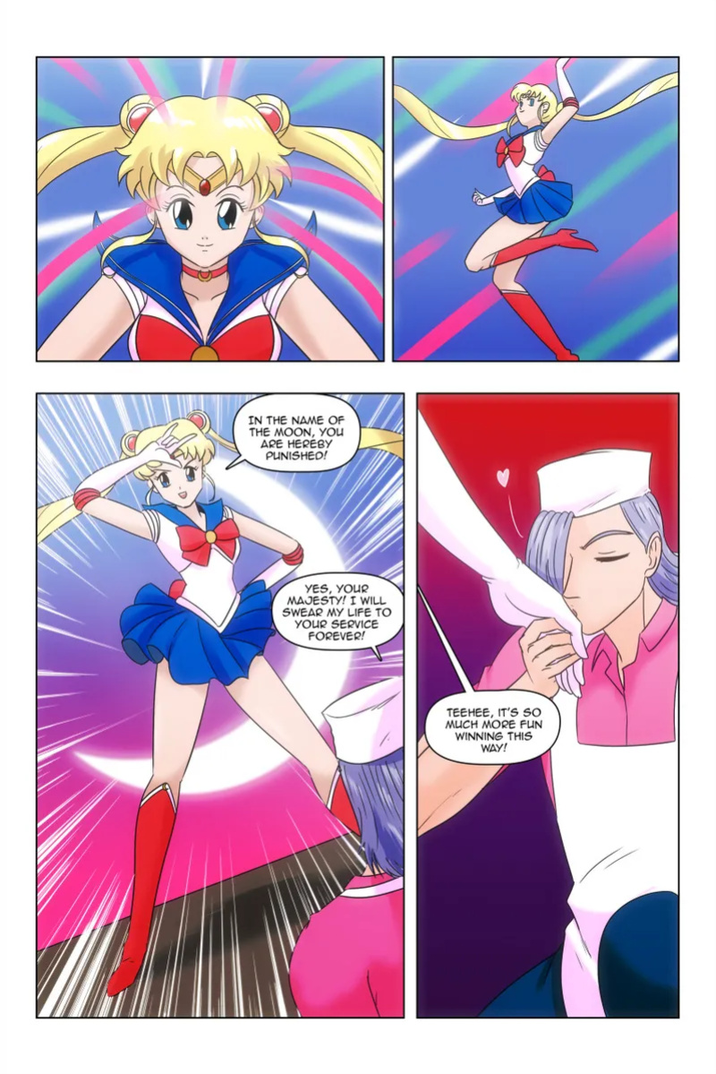 [wadevezecha] Turning the Tables (Sailor Moon)