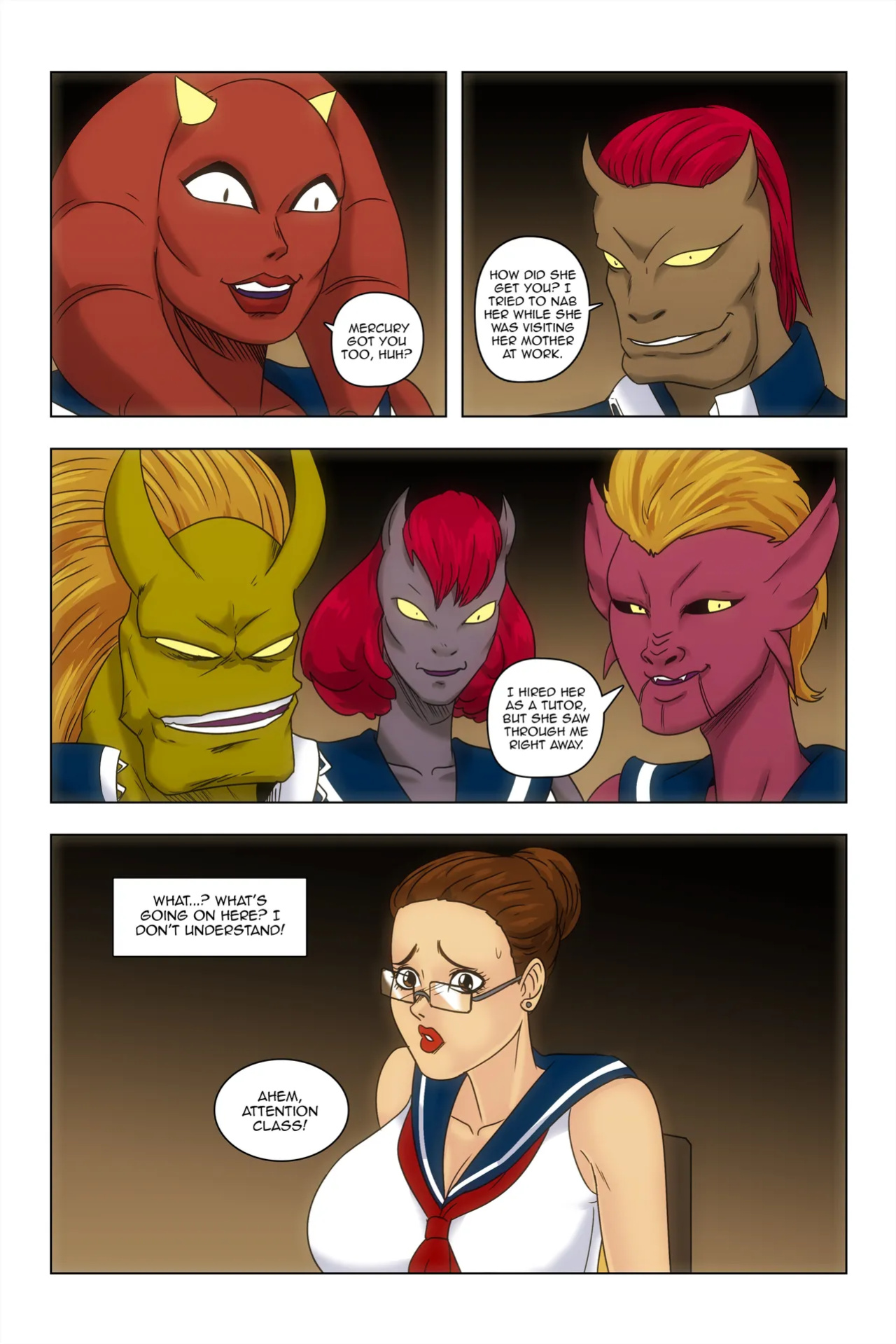 [wadevezecha] Turning the Tables (Sailor Moon)