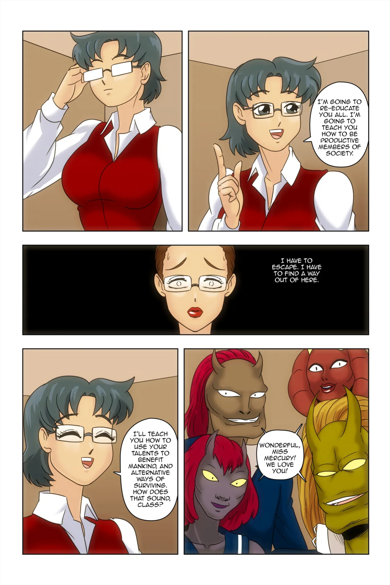 [wadevezecha] Turning the Tables (Sailor Moon)