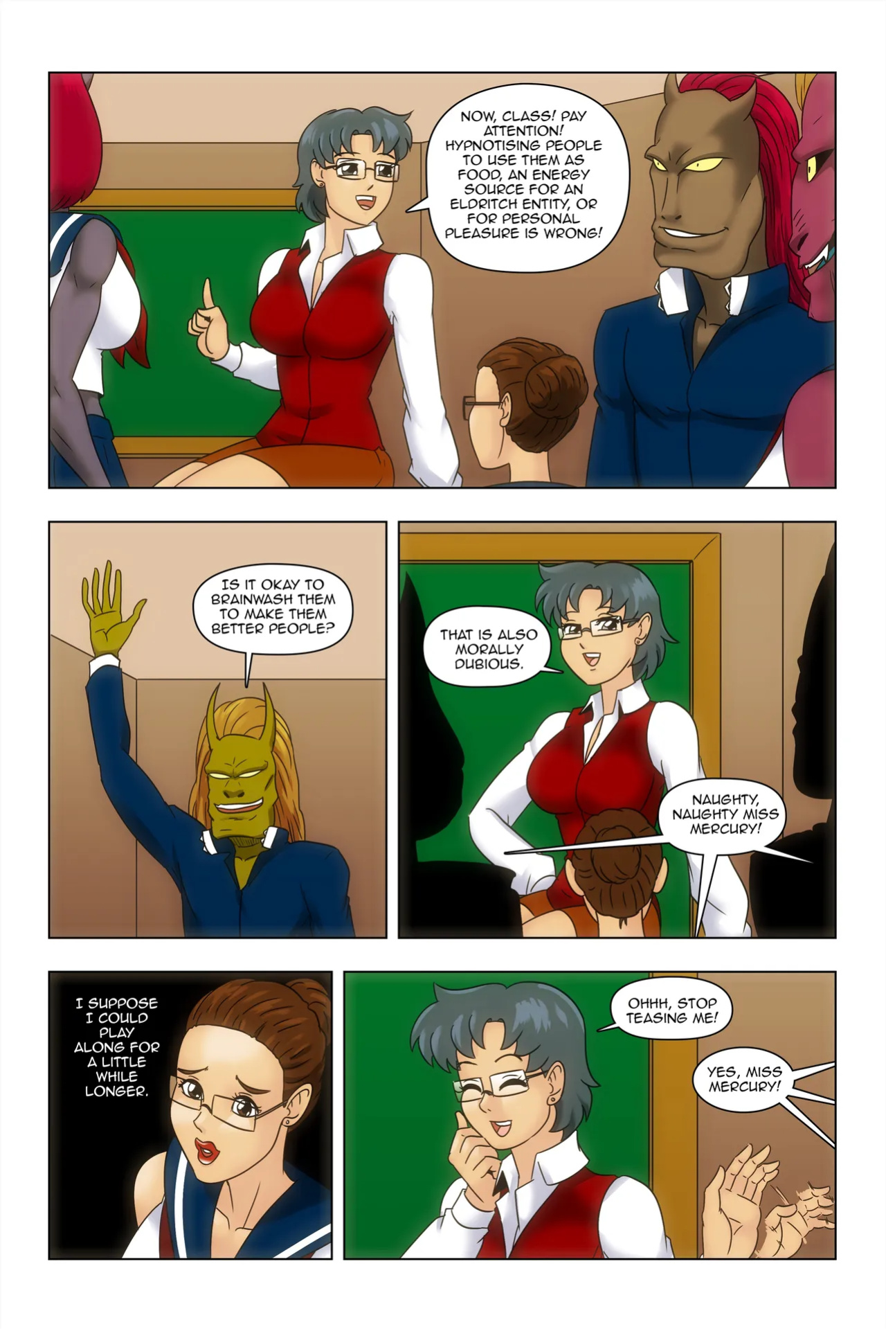 [wadevezecha] Turning the Tables (Sailor Moon)