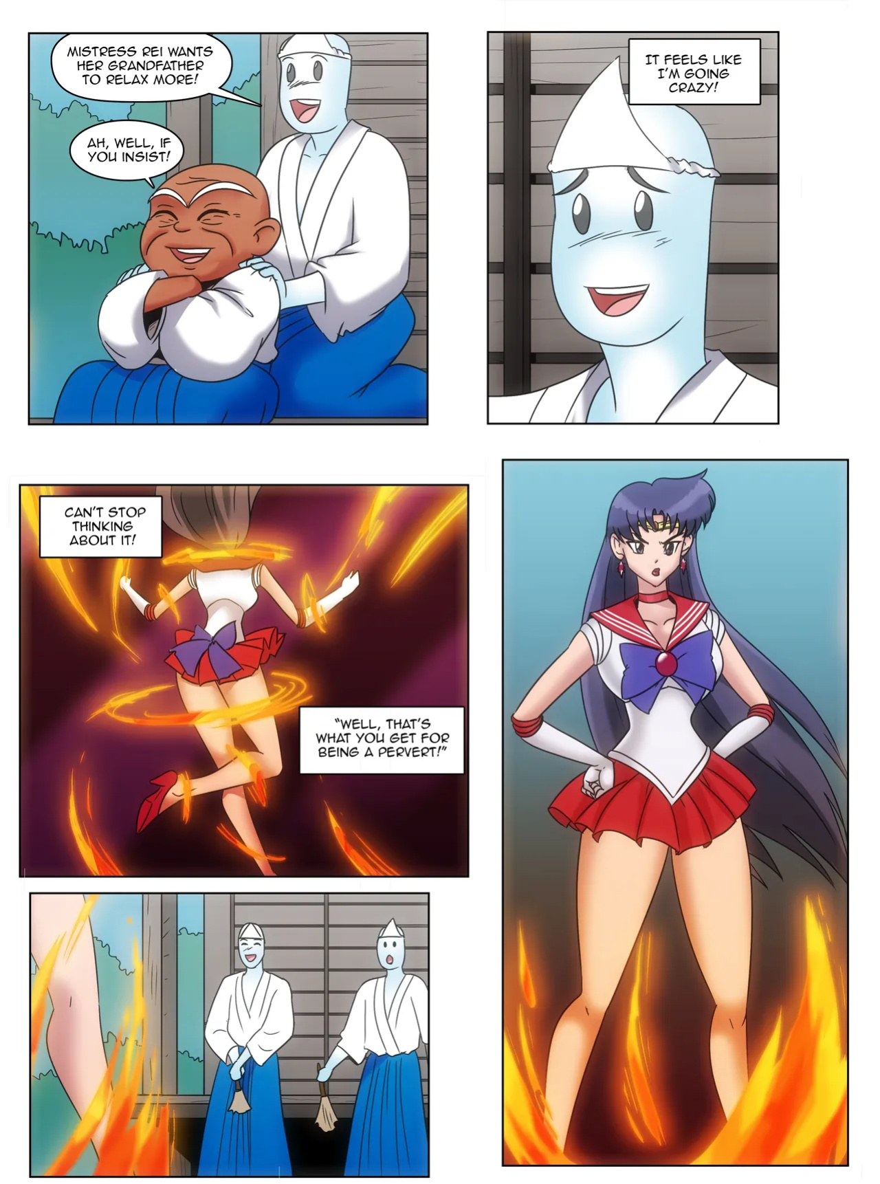 [wadevezecha] Turning the Tables (Sailor Moon)