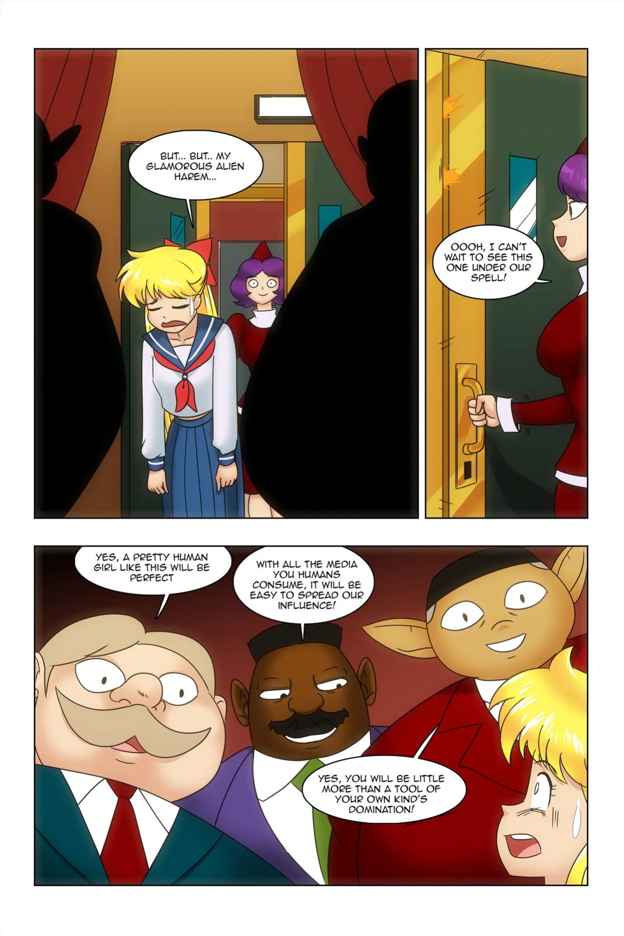 [wadevezecha] Turning the Tables (Sailor Moon)