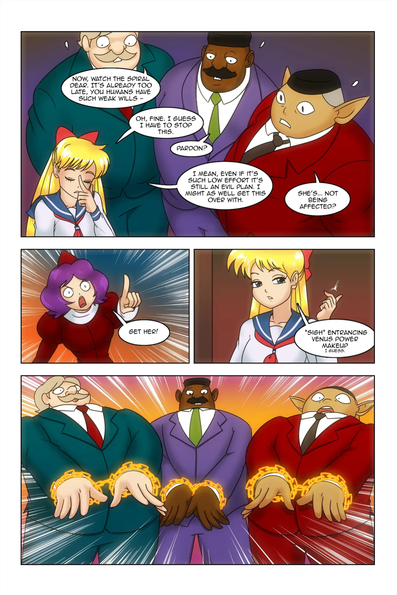 [wadevezecha] Turning the Tables (Sailor Moon)